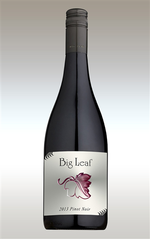 Wine Bottle Label for Big Leaf Wines | Design Emballage par tarokun