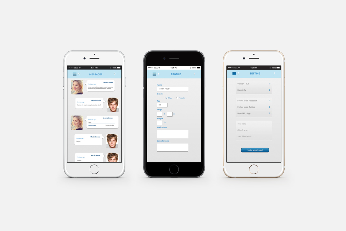 App Design by Einder for   | Design #6509186