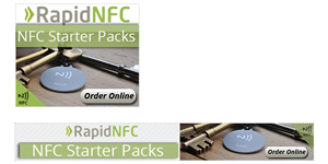 Banner Ad Design by Kristina Andonoff for RapidNFC Ltd | Design #6470471