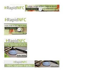 Banner Ad Design by Kristina Andonoff for RapidNFC Ltd | Design: #6474894