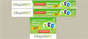 Banner Ad Design by design geza for RapidNFC Ltd | Design #6427989