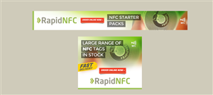 Banner Ad Design by design geza for RapidNFC Ltd | Design: #6428020