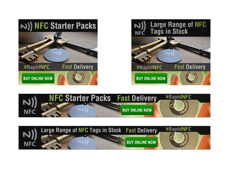 Banner Ad Design by PFdesigns for RapidNFC Ltd | Design #6458078