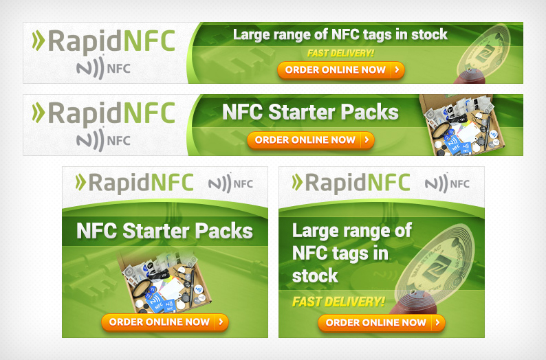 Banner Ad Design by Levardos for RapidNFC Ltd | Design #6463540