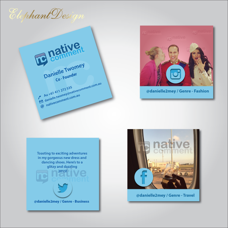 Business Card Design by ElephantDesign for this project | Design #6401463