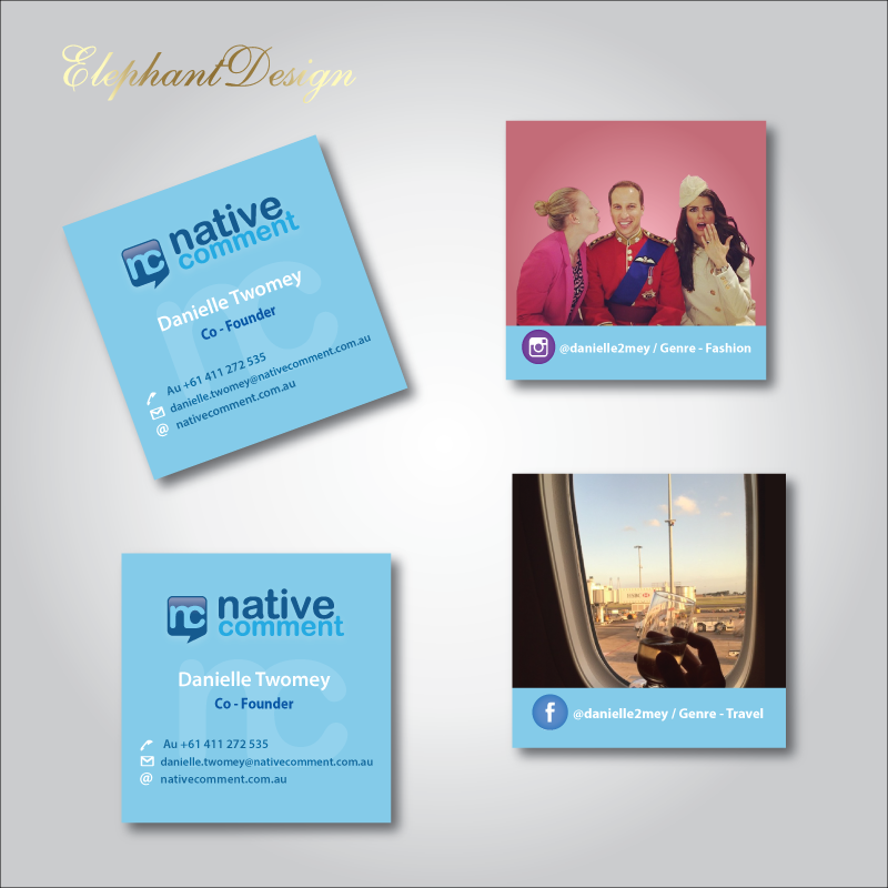 Business Card Design by ElephantDesign for this project | Design #6406816