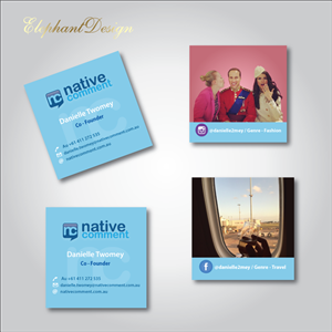 Business Card Design by ElephantDesign for this project | Design: #6406816