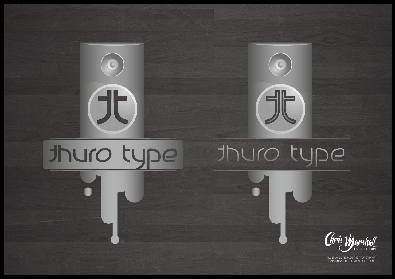 Logo Design by Chris Marshall for Thuro Type Music | Design #1745222