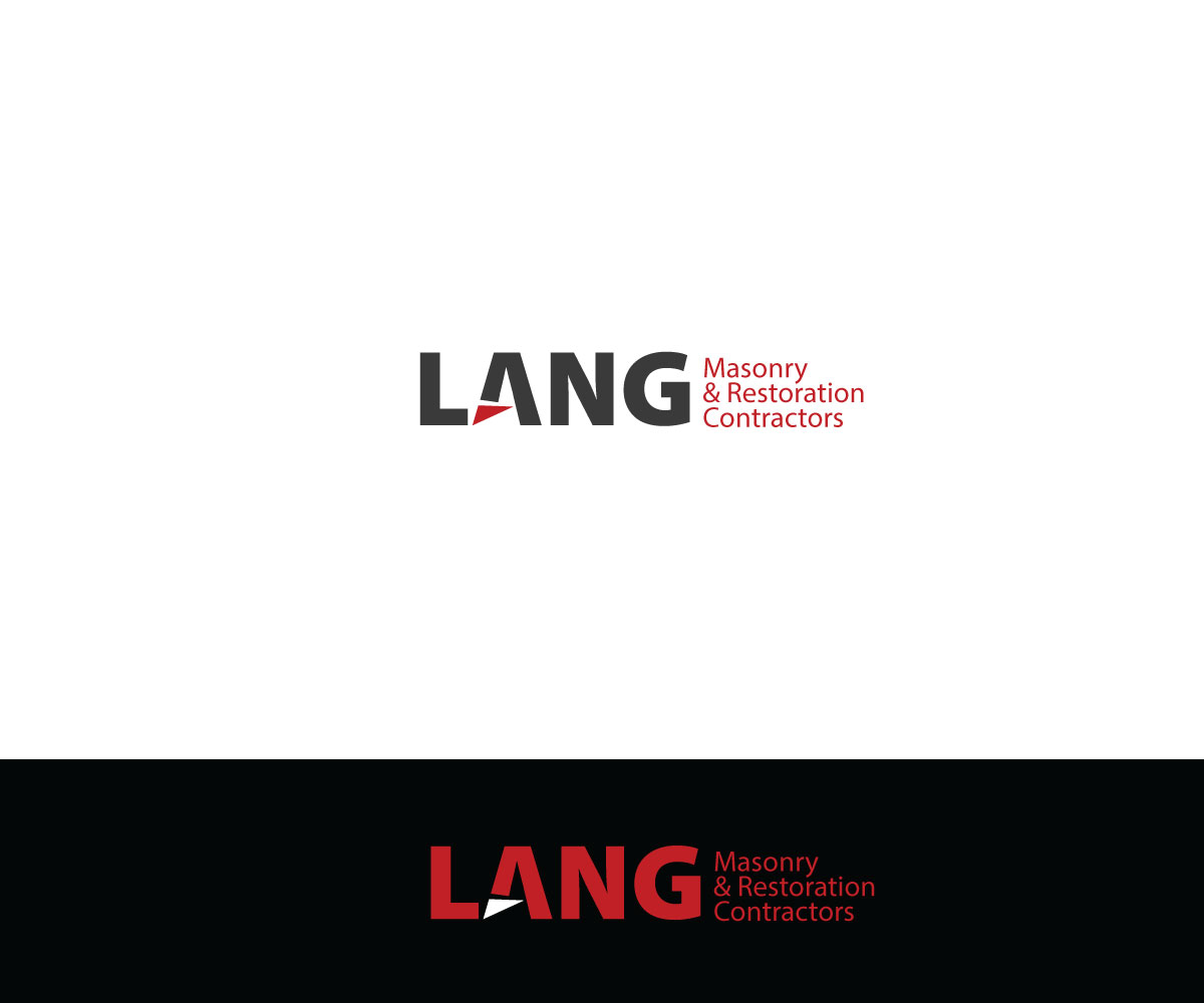 Logo Design by mukta for Lang Masonry & Restoration Contractors | Design #6470301