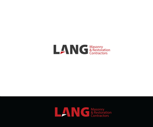 Logo Design by mukta for Lang Masonry & Restoration Contractors | Design: #6470301