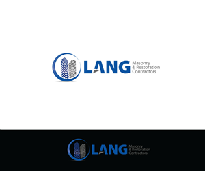 Logo Design by mukta for Lang Masonry & Restoration Contractors | Design: #6470302
