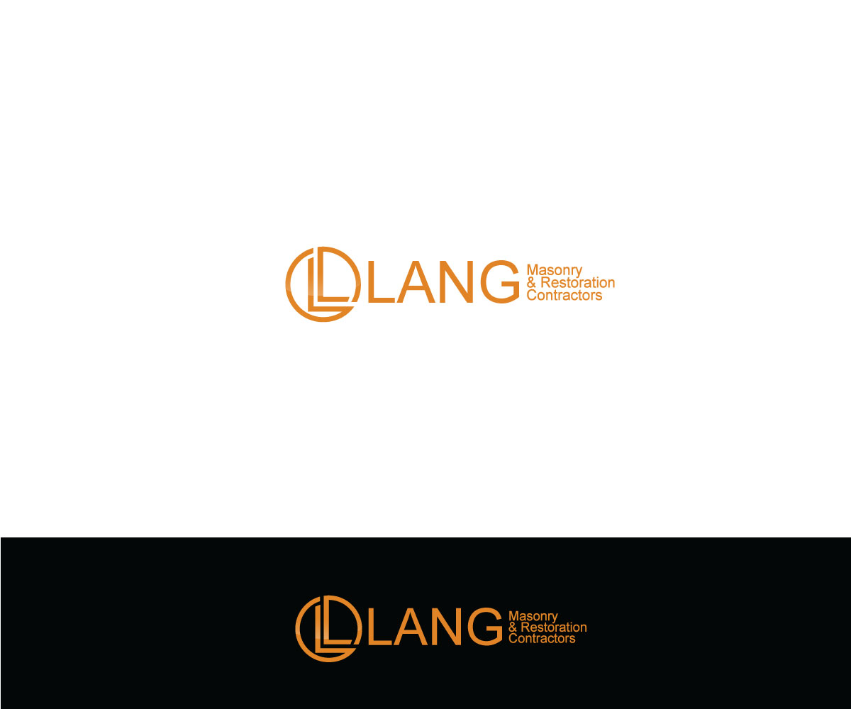 Logo Design by mukta for Lang Masonry & Restoration Contractors | Design #6478319