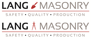 Logo-Design von dgitaylor45 2 für Lang Masonry & Restoration Contractors | Design #6413303