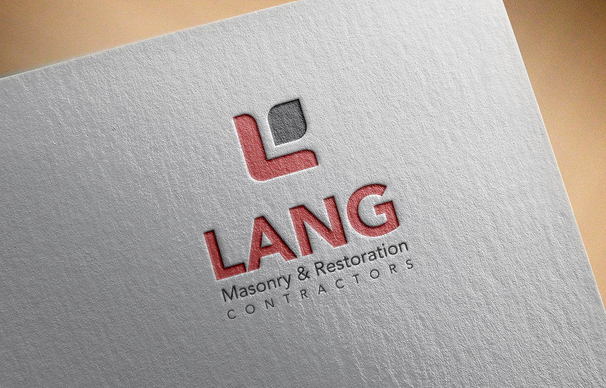 Logo Design by Bogdan Tanase-Marinescu for Lang Masonry & Restoration Contractors | Design: #6395475