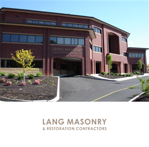Logo-Design von m_sue für Lang Masonry & Restoration Contractors | Design #6393397