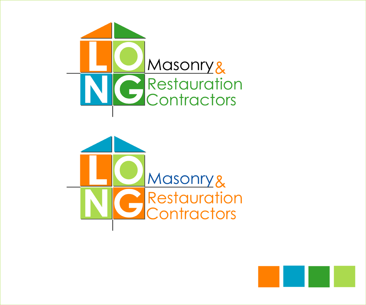 Logo Design by s'art for Lang Masonry & Restoration Contractors | Design #6479638