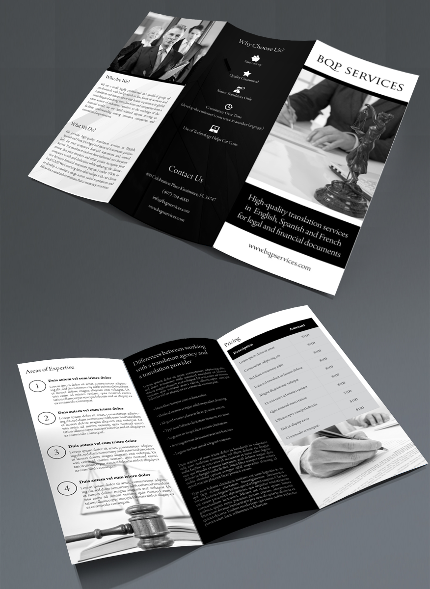 Brochure Design by pivotaldesign.biz for this project | Design #6405969