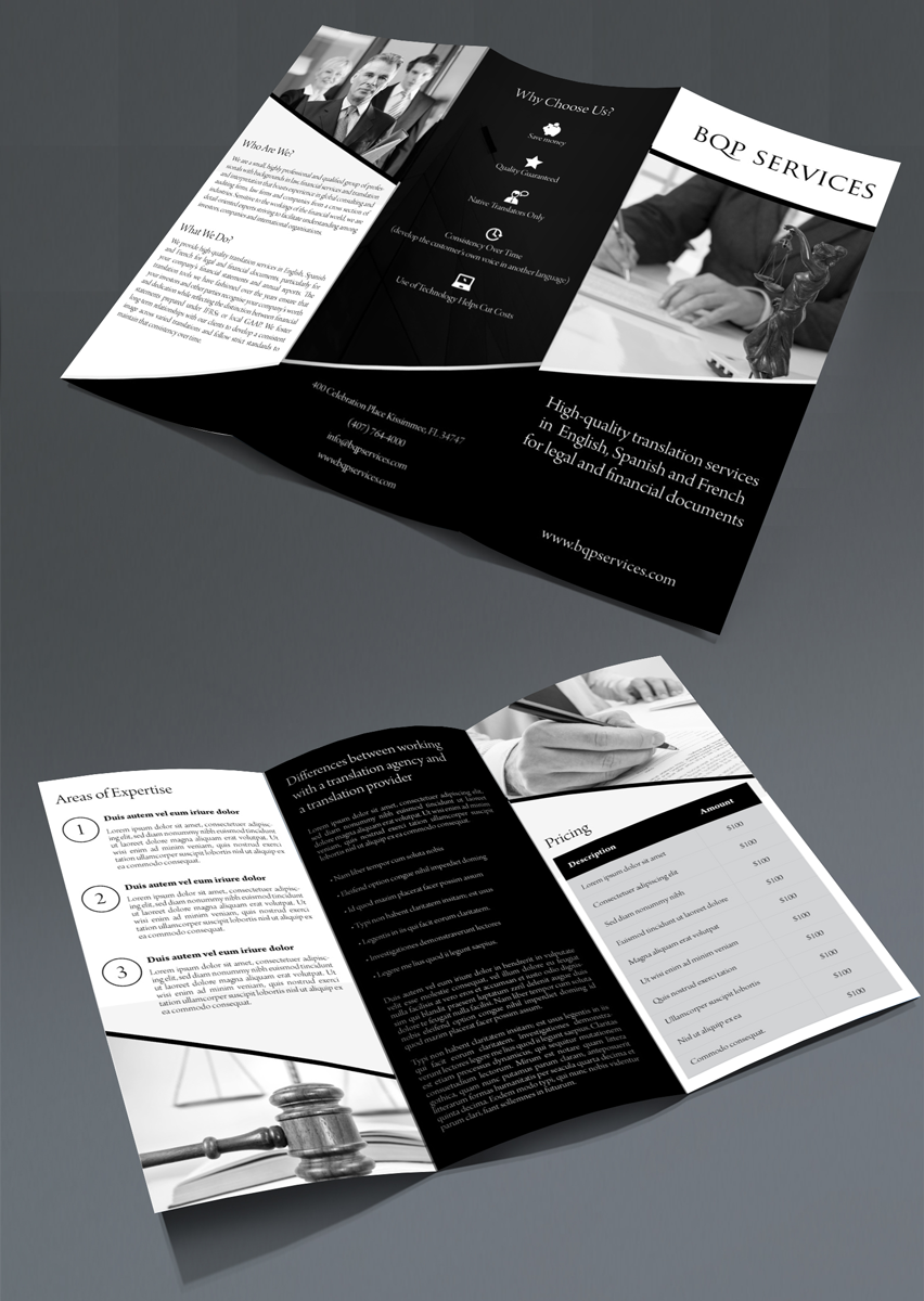 Brochure Design by pivotaldesign.biz for this project | Design #6405981