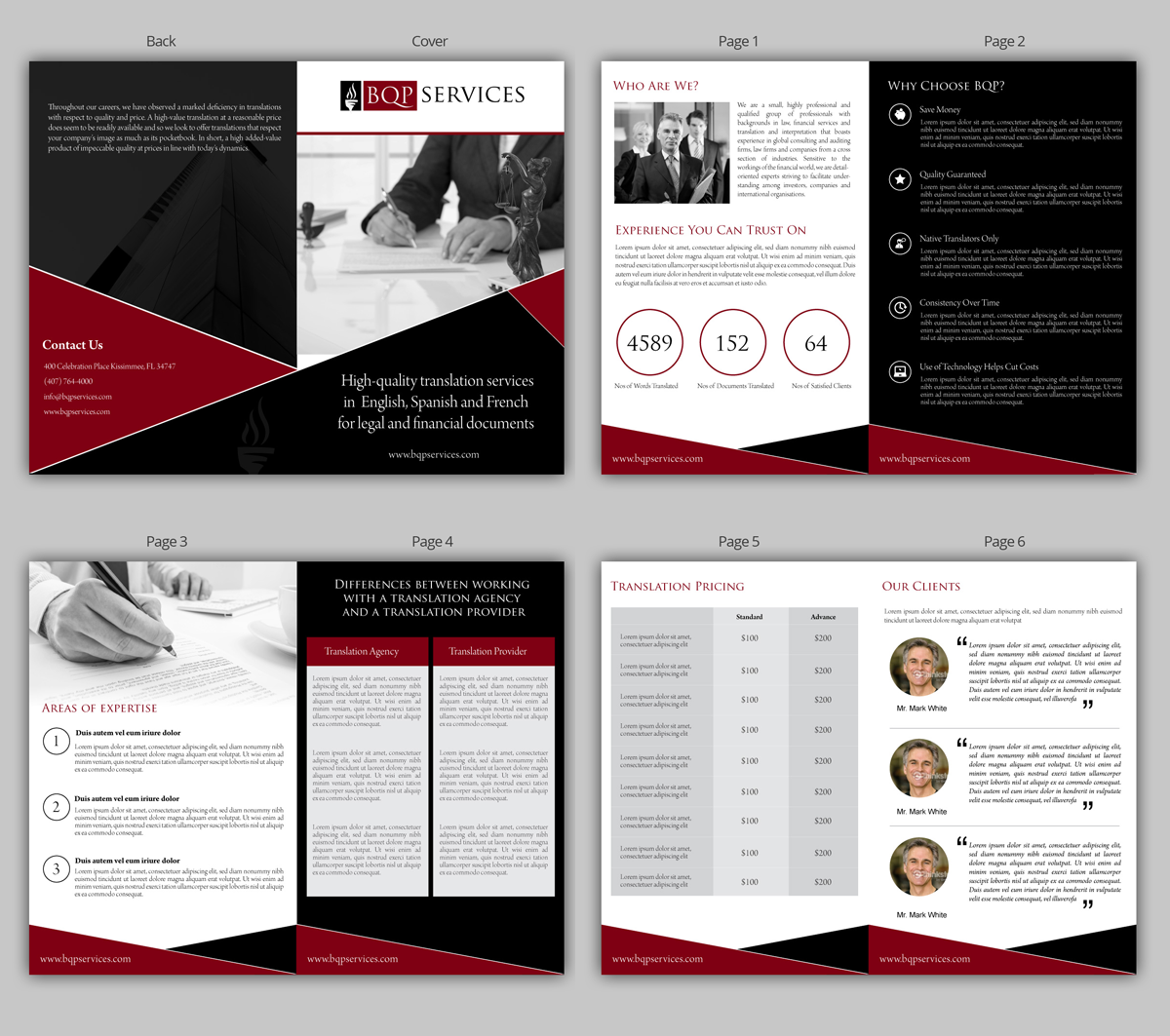 Brochure Design by pivotaldesign.biz for this project | Design #6416422