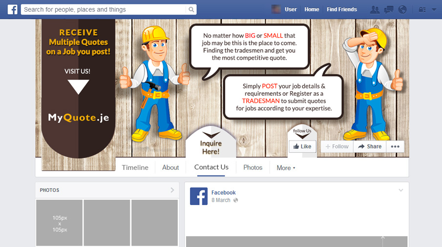 Facebook-Design von rdesign12 für dieses Projekt | Design #6399737