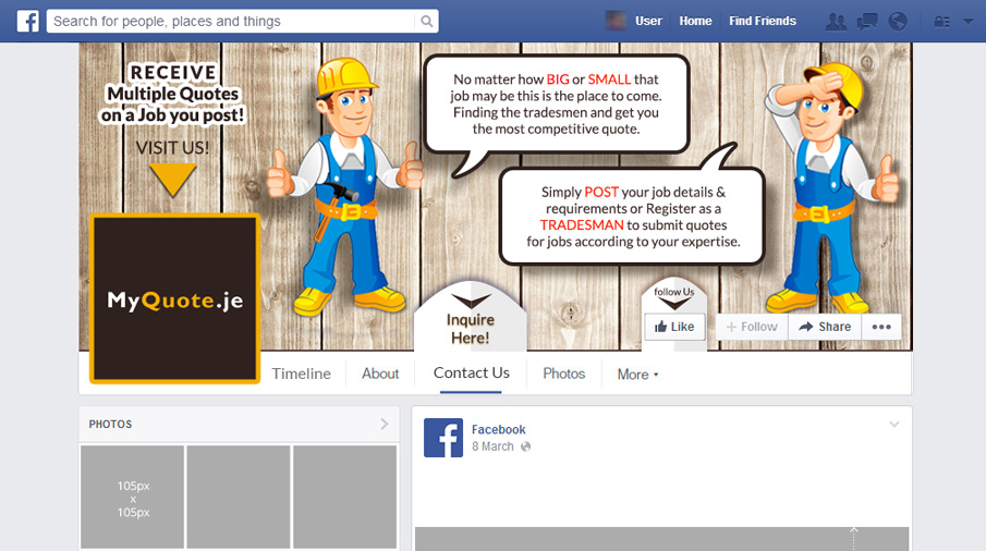 Facebook-Design von rdesign12 für dieses Projekt | Design #6415603
