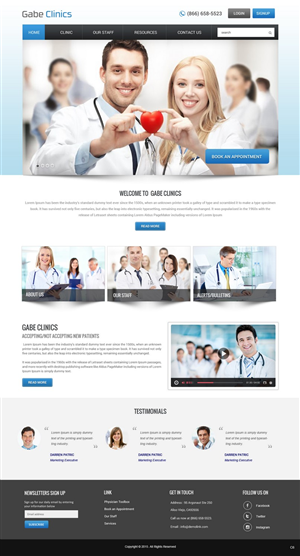 Web Design by pb for this project | Design: #6400829