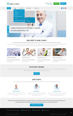 Web Design by pb for this project | Design: #6410628