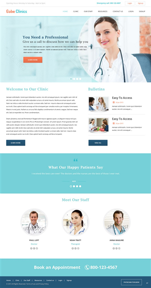 Web Design by pb for this project | Design: #6410630