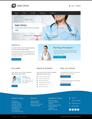 Web Design by pb for this project | Design: #6410633