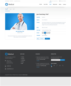 Web Design by graphicssquare for this project | Design: #6464285