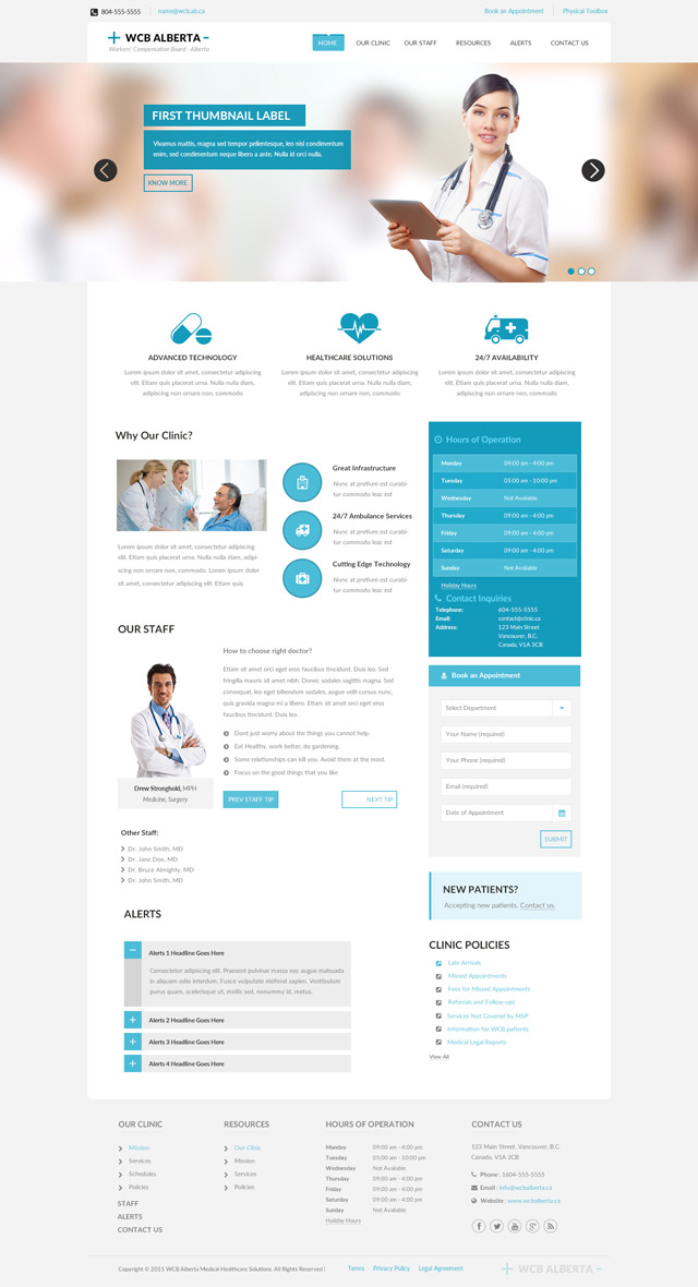 Web Design by Liliana Johnson for this project | Design #6415505