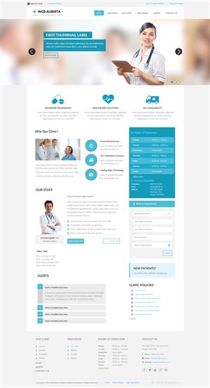 Web Design by Liliana Johnson for this project | Design: #6415505