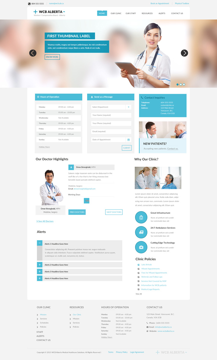 Web Design by Liliana Johnson for this project | Design #6431272