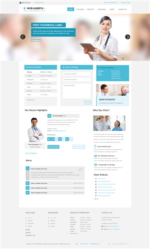 Web Design by Liliana Johnson for this project | Design: #6431781