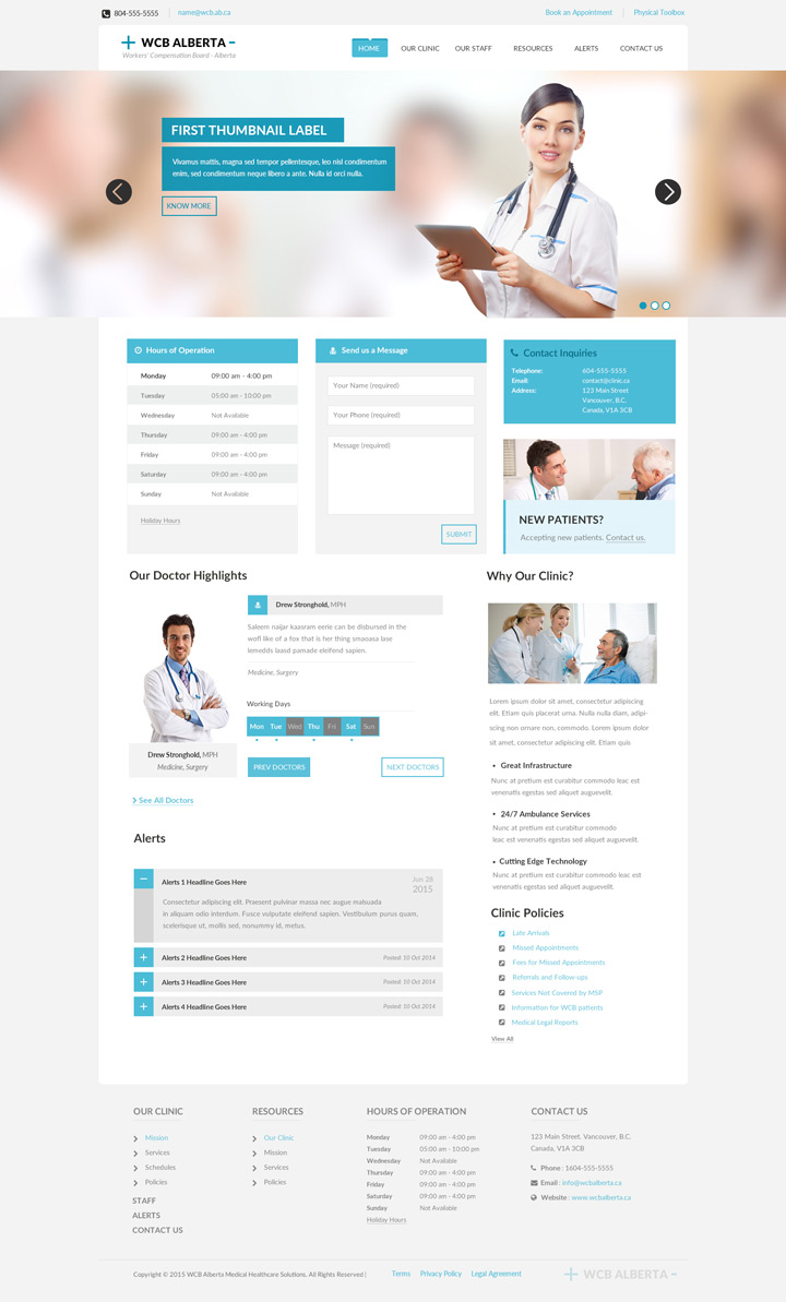 Web Design by Liliana Johnson for this project | Design #6438256