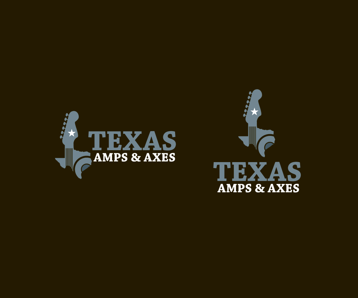 Logo Design by Buck Tornado for Texas Amps & Axes | Design #6466194