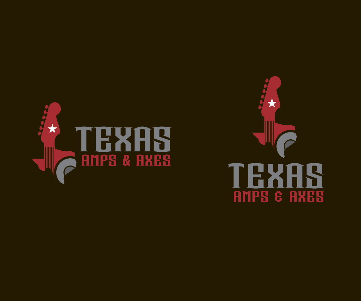 Logo Design by Buck Tornado for Texas Amps & Axes | Design #6466305