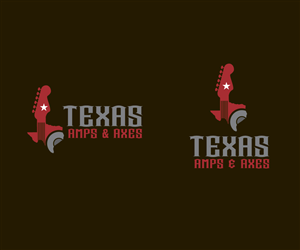 Logo Design by Buck Tornado for Texas Amps & Axes | Design: #6466305