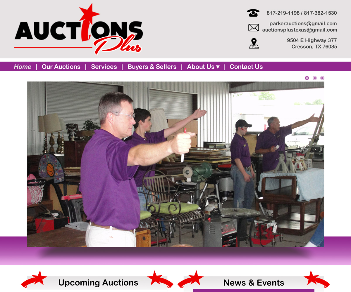 Web Design by sh for AuctionServices.com, Inc. | Design #6402567