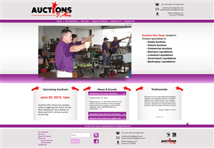 Web Design by sh for AuctionServices.com, Inc. | Design: #6414342