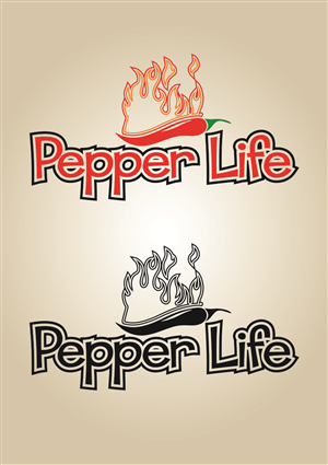 Logo Design by Arif on melodic for The Pepper Life | Design #6405218