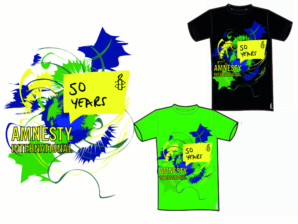 Design de T-shirt par QTAH Designs pour Amnesty International Australia | Design #344176
