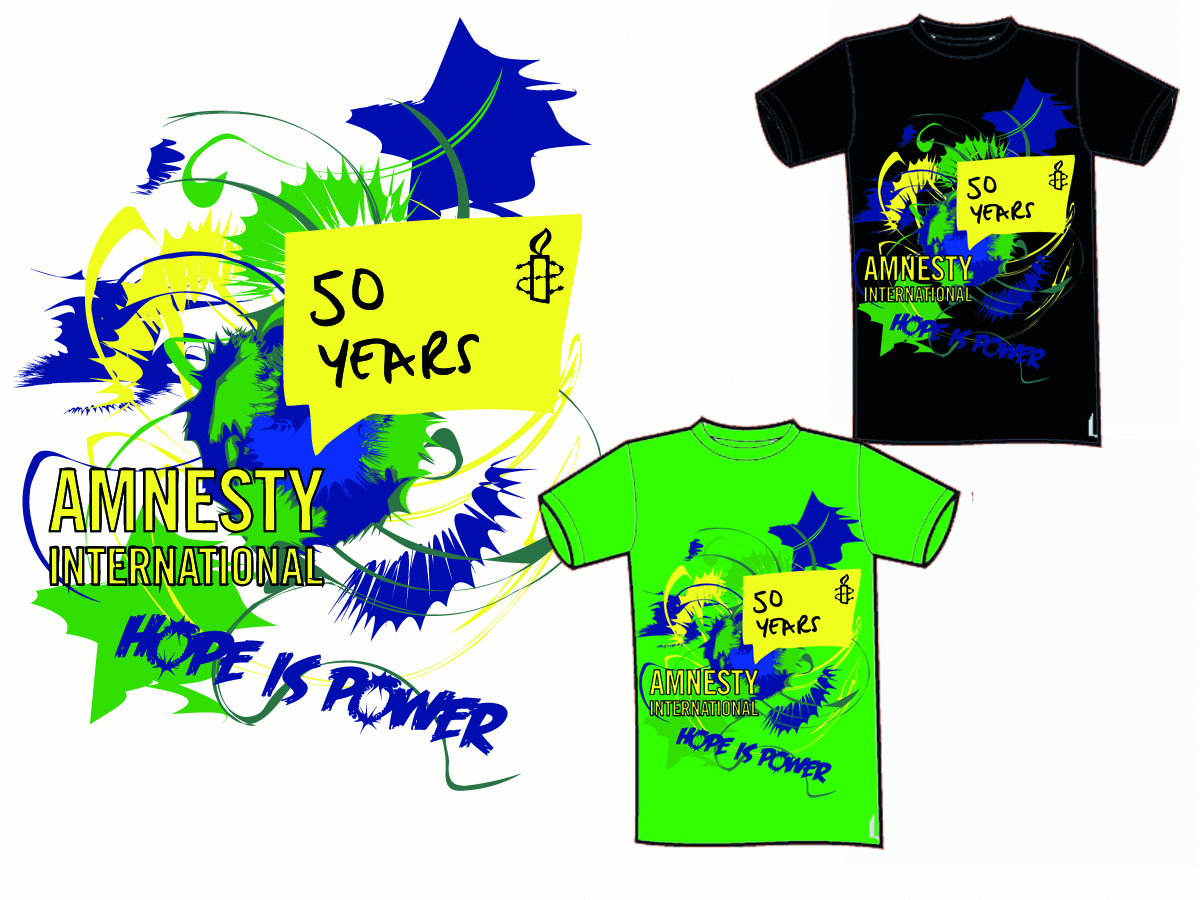 T-shirt Design by QTAH Designs for Amnesty International Australia | Design #344708