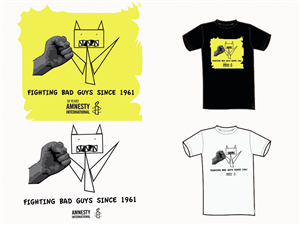 Design de T-shirt par QTAH Designs pour Amnesty International Australia | Design : #346568