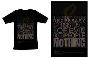 Design de T-shirt par j/a/design pour Amnesty International Australia | Design : #346314