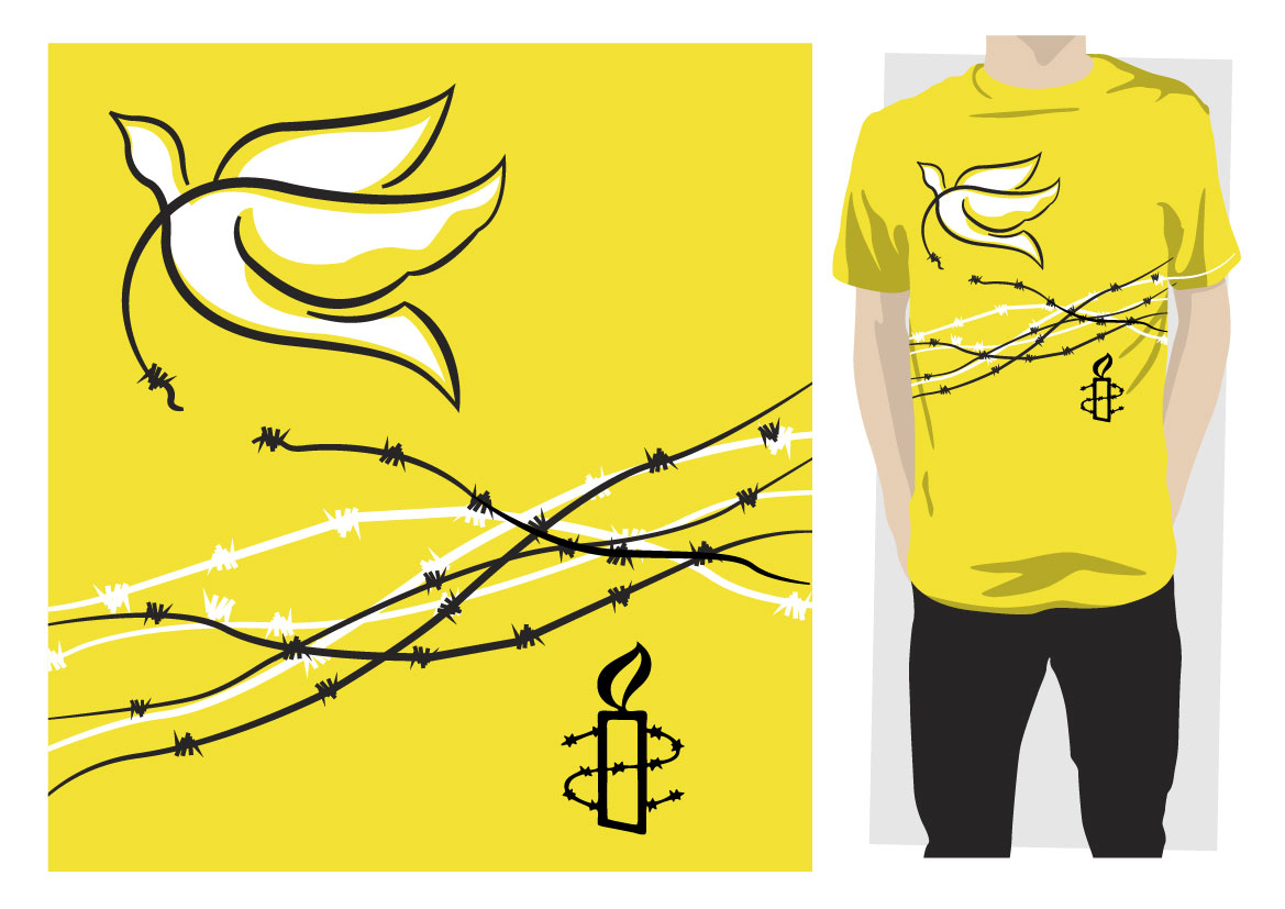 T-shirt Design by ReigeDesign for Amnesty International Australia | Design #347808