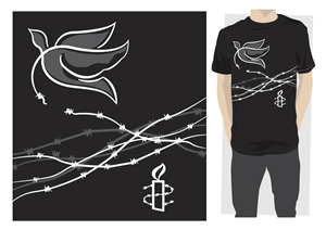 Design de T-shirt par ReigeDesign pour Amnesty International Australia | Design : #347809