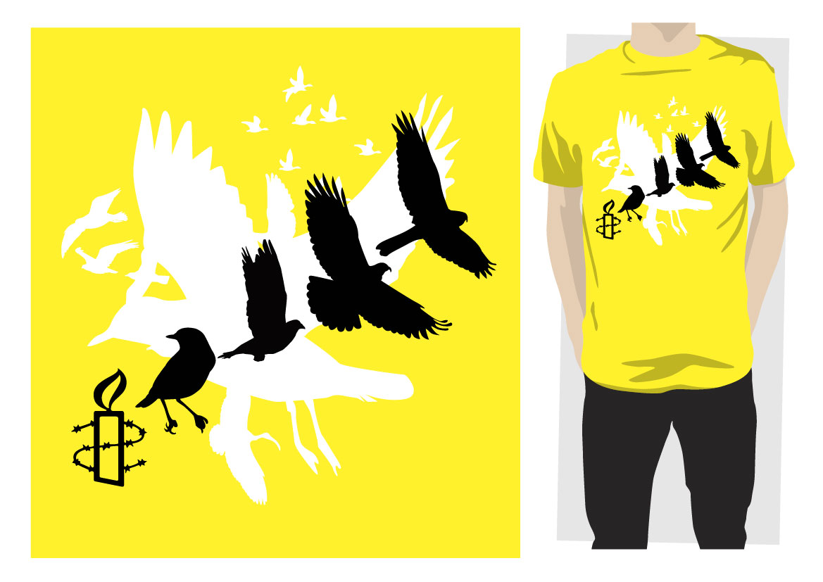 Design de T-shirt par ReigeDesign pour Amnesty International Australia | Design #349014