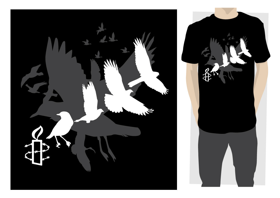 Design de T-shirt par ReigeDesign pour Amnesty International Australia | Design #349016