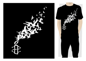 Design de T-shirt par ReigeDesign pour Amnesty International Australia | Design : #349059